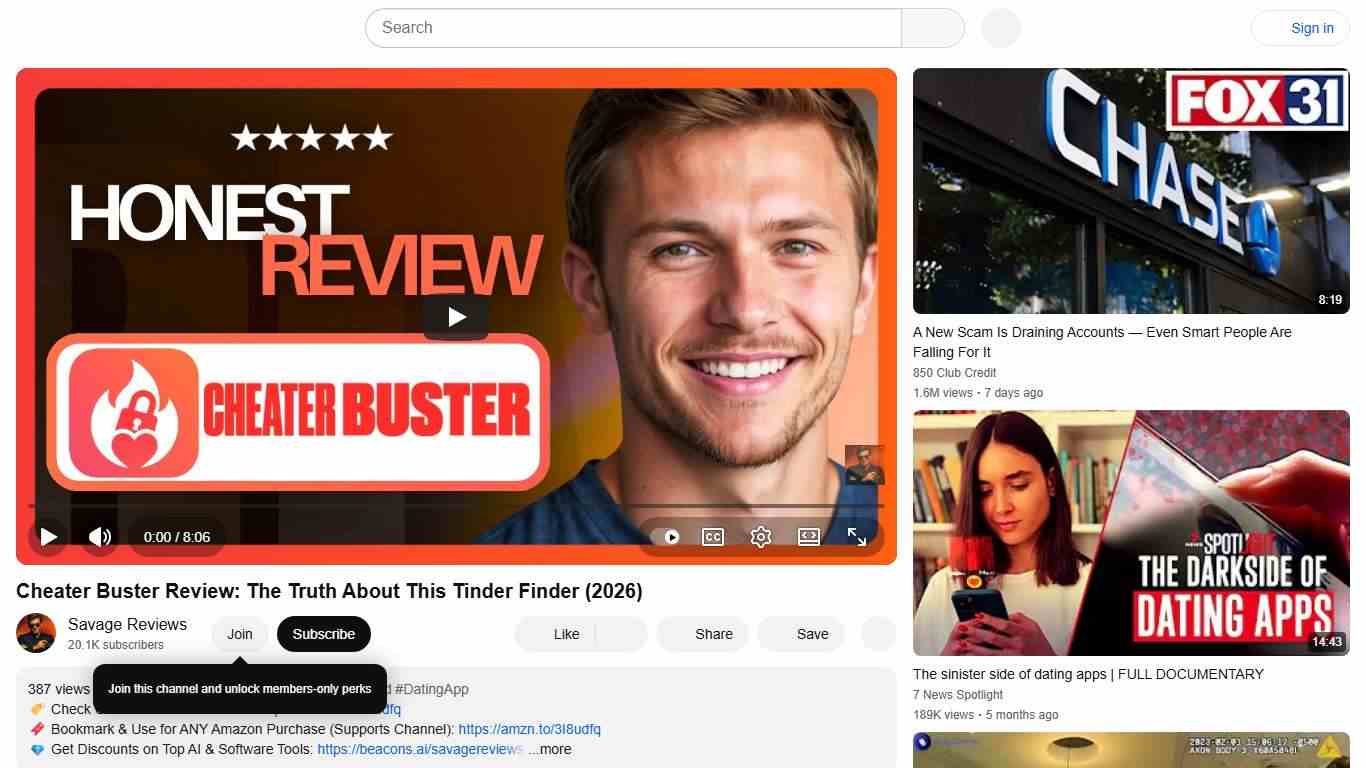 Cheater Buster Review: The Truth About This Tinder Finder (2026) - YouTube
